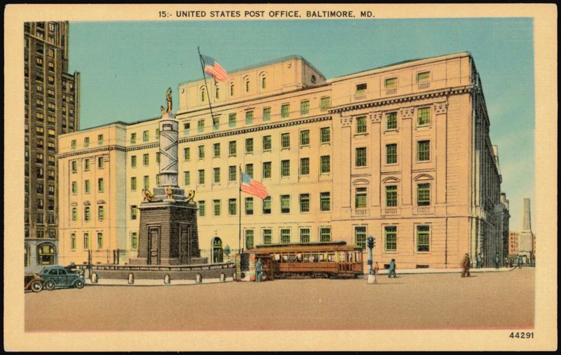 United States Post Office Baltimore Maryland