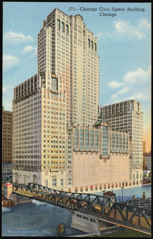 Civic Opera Building Chicago Illinois
