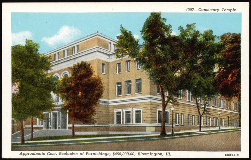 Consistory Temple Bloomington Illinois