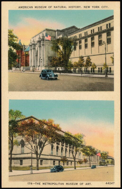 American Museum of Natural History & Metropolitan Museum of Art New York