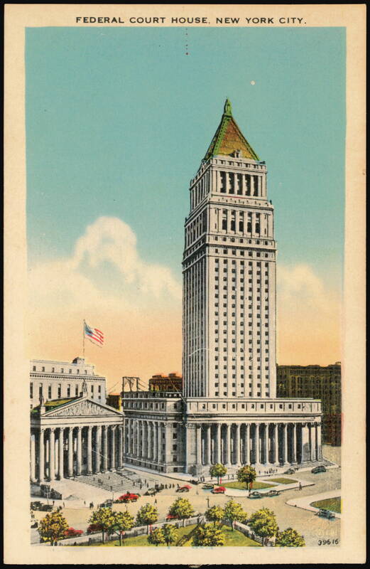 Federal Court House New York City