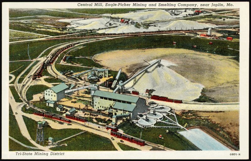 Central Mill, Eagle-Picher Mining and Smelting Company Cardin Oklahoma
