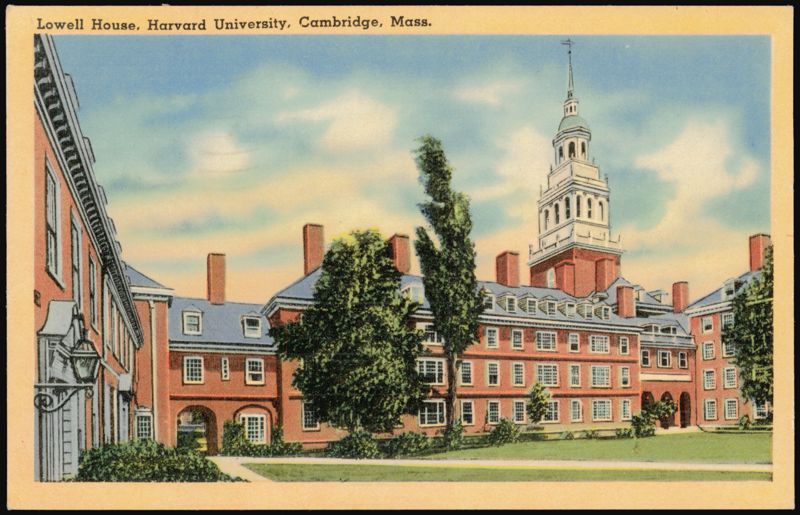 Lowell House, Harvard University Cambridge Massachusetts