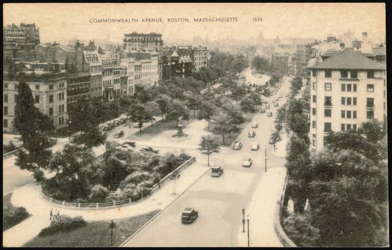 Commonwealth Avenue Boston Massachusetts