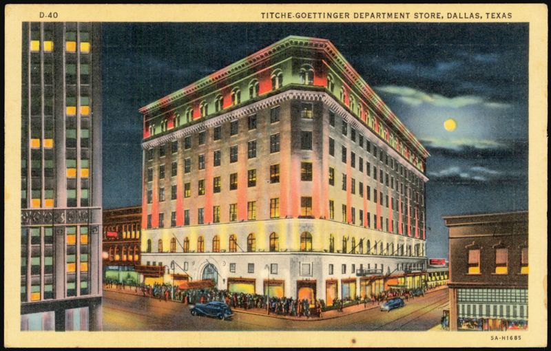 Titche-Goettinger Department Store Dallas Texas