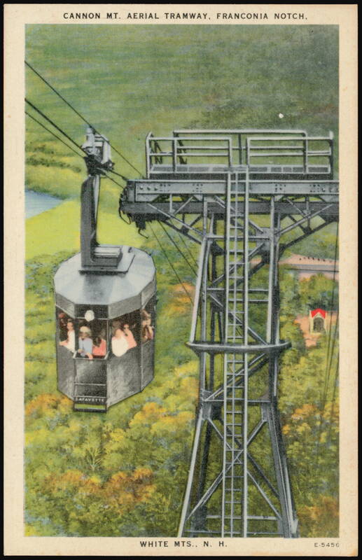 Cannon Mountain Aerial Tramway, Franconia Notch New Hampshire