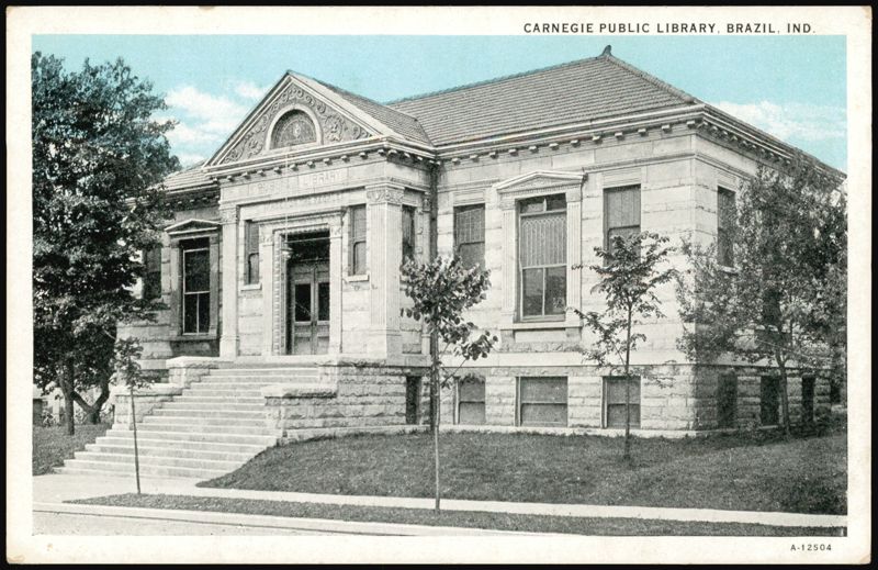 Carnegie Public Library Brazil Indiana