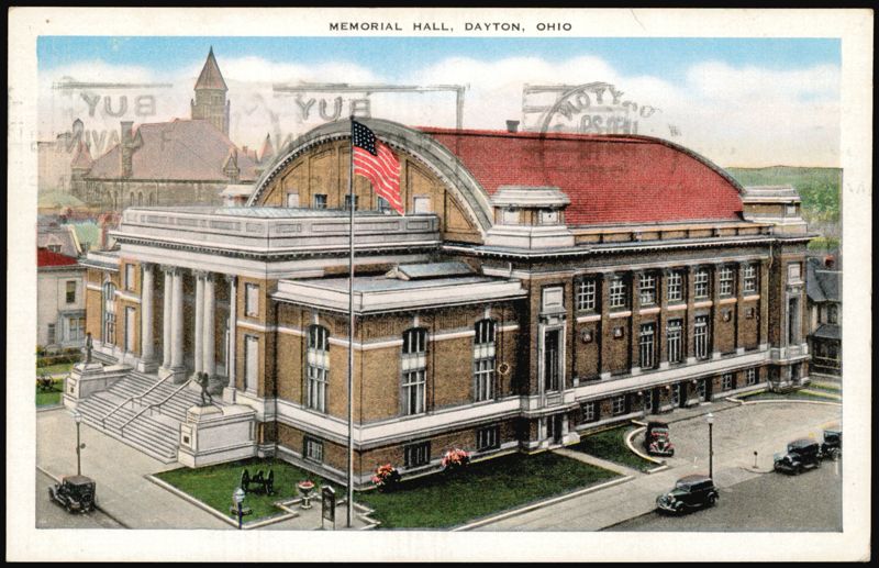Memorial Hall Dayton Ohio