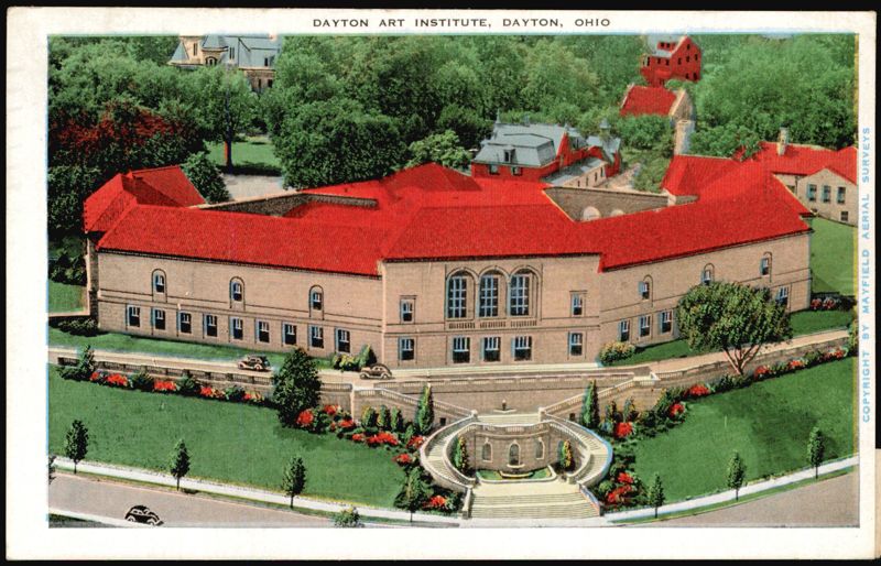 Dayton Art Institute Aerial View