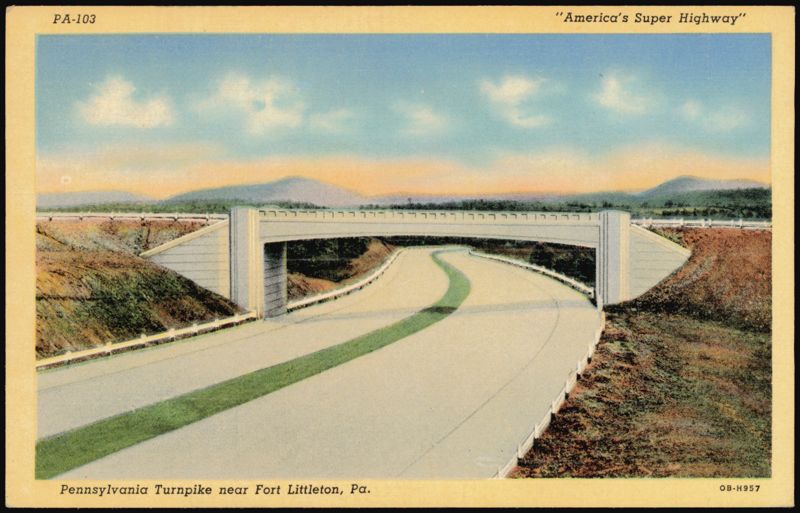 Pennsylvania Turnpike near Fort Littleton