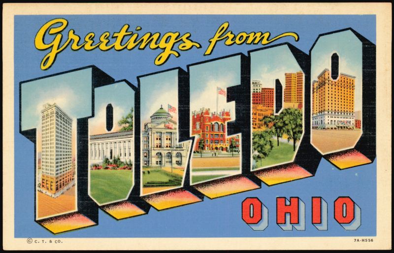 Greetings from Toledo Ohio