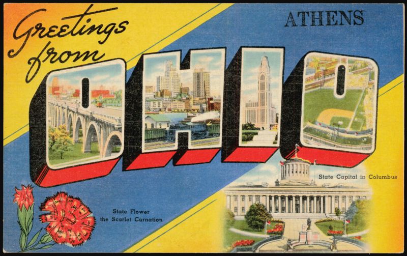 Greetings from Ohio Large Letter