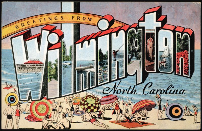 Greetings From Wilmington Large Letter