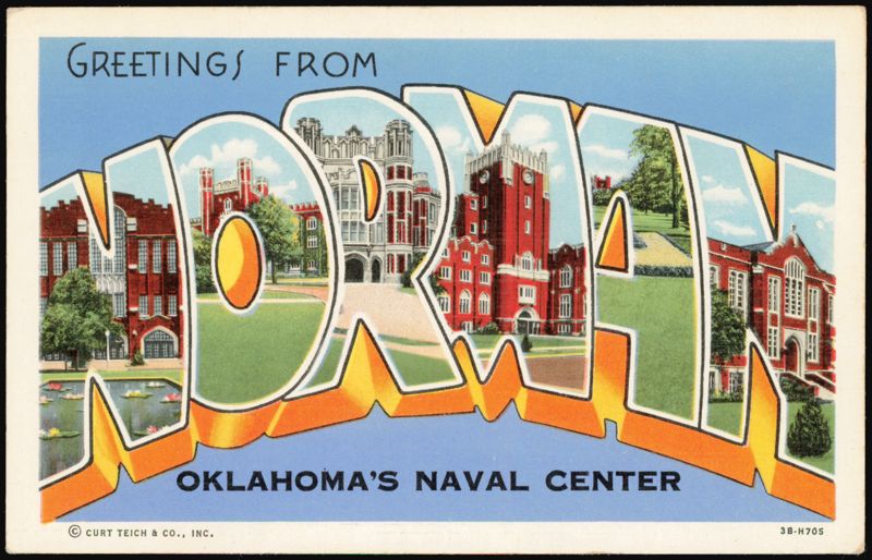 Greetings From Norman Oklahoma's Naval Center