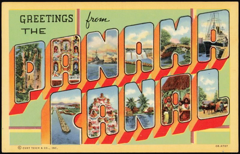 Greetings from the Panama Canal