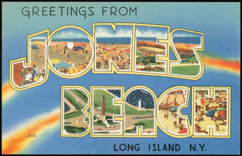 Greetings From Jones Beach New York