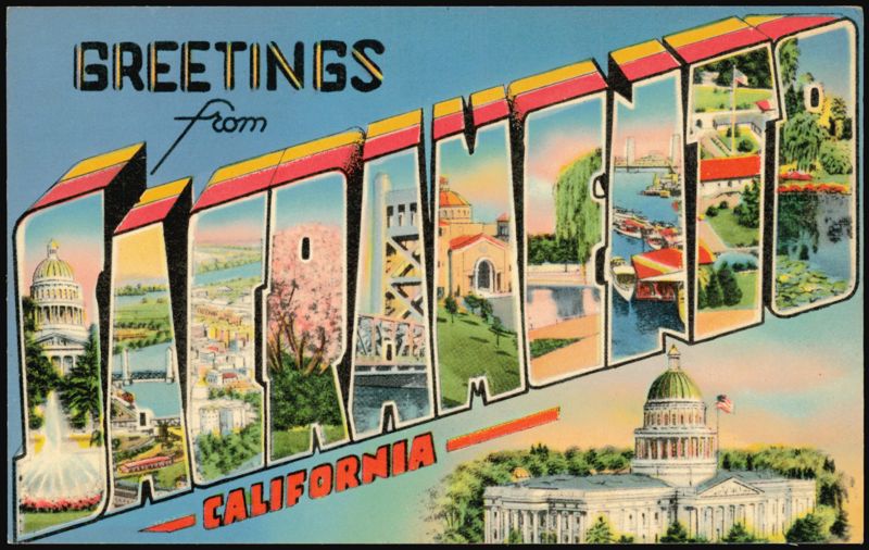 Greetings from California Large Letter