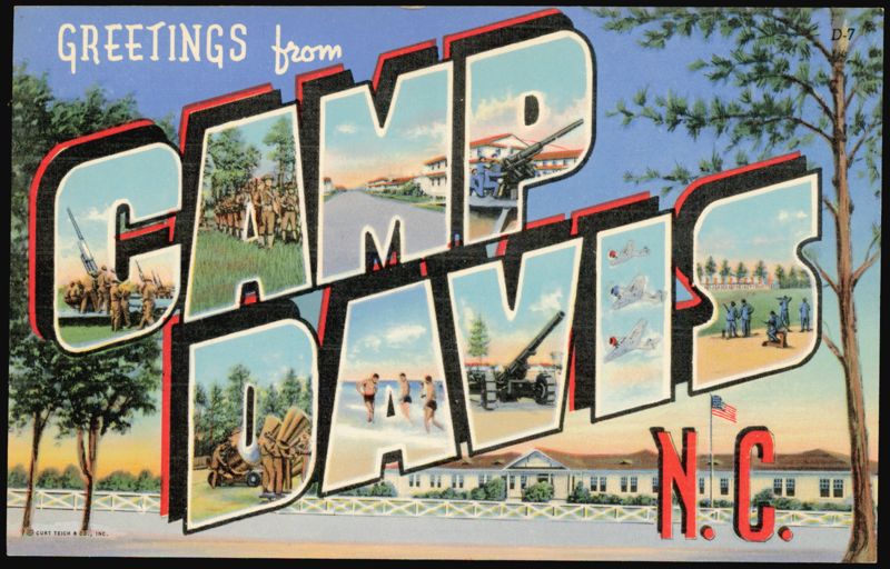 Greetings from Camp Davis