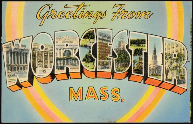 Greetings From Worcester Large Letter