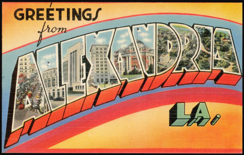 Greetings from Alexandria Large Letter