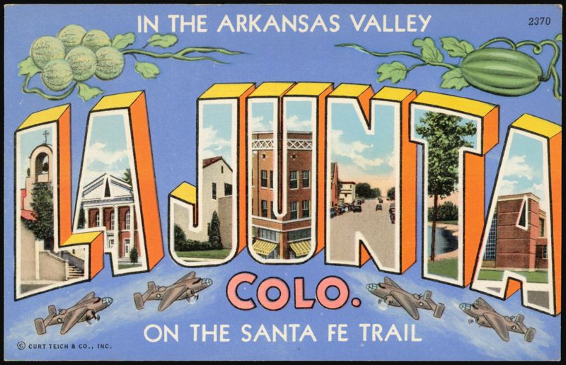 La Junta, Colorado - Arkansas Valley, Santa Fe Trail, Cantaloupes
