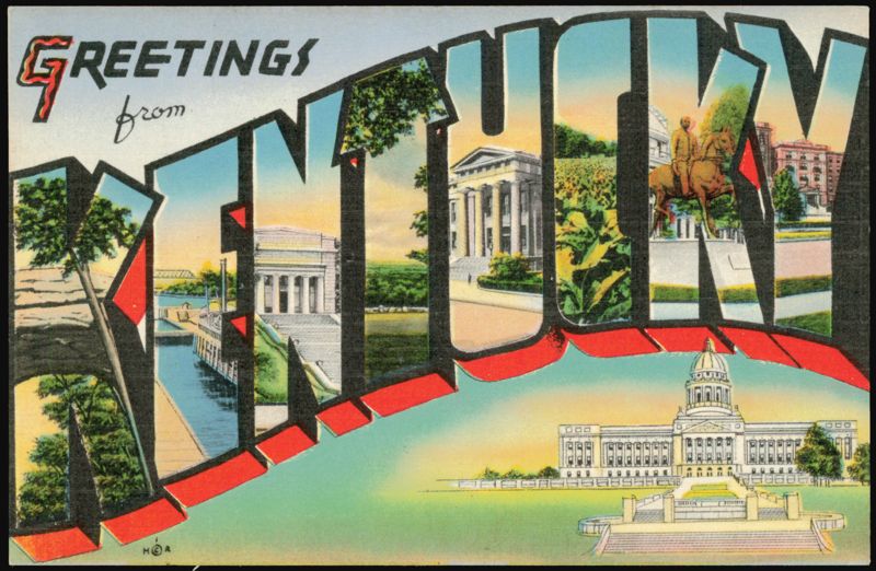 Greetings from Trenton Large Letter New Jersey H.O.A.