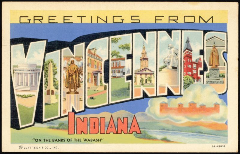 Greetings From Vincennes Indiana