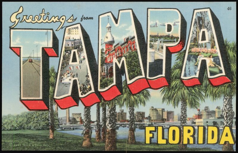 Greetings from Tampa Large Letter