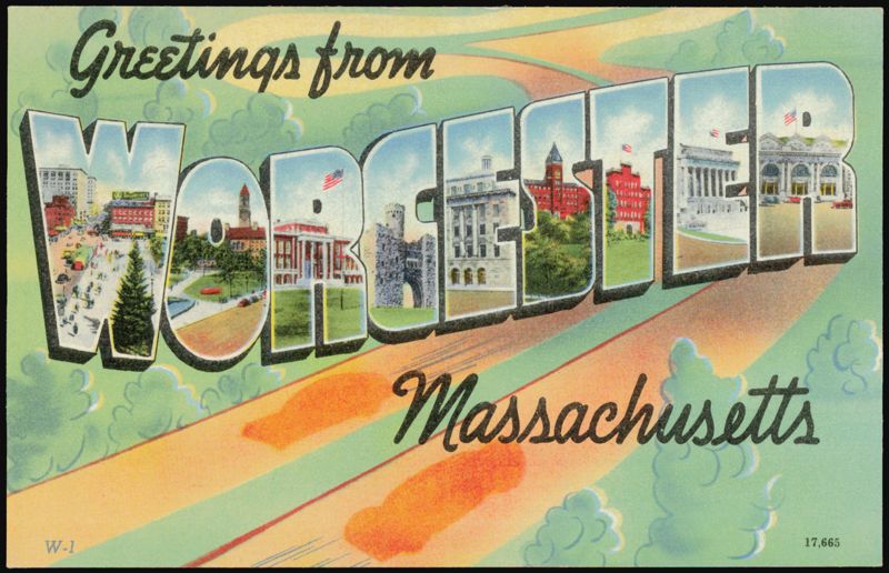 Greetings from Worcester Large Letter