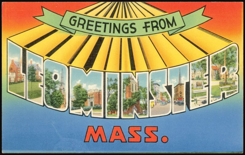 Greetings From Leominster Large Letter