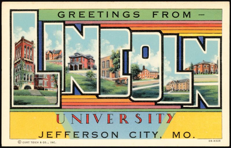 Greetings From Lincoln University Jefferson City Missouri