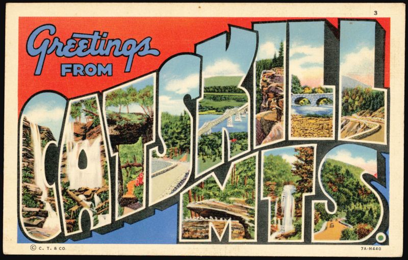 Greetings from Catskills Large Letter