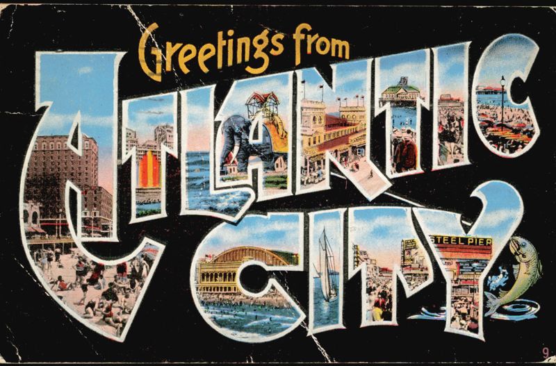 Greetings from Atlantic City, Large Letter Scenes