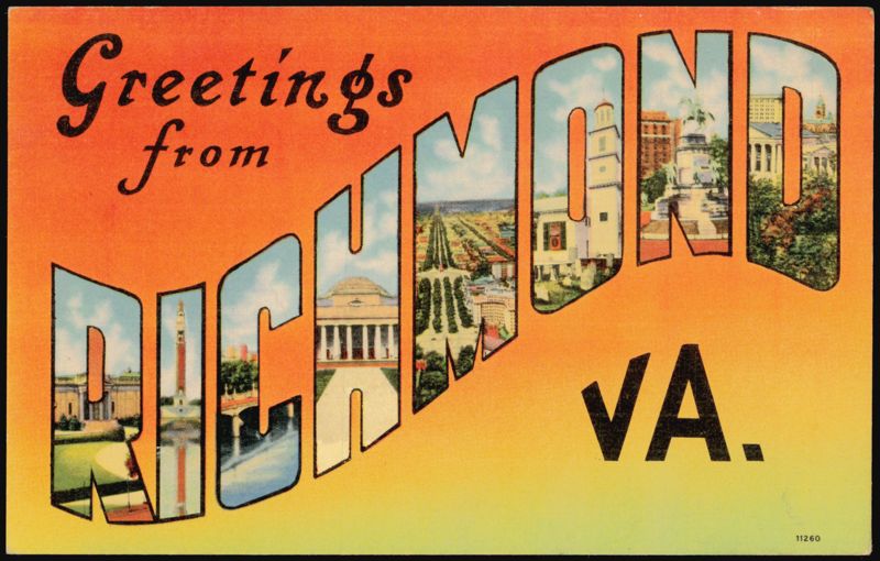 Greetings from Richmond Large Letter