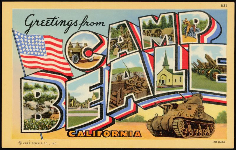 Greetings from Camp Beale