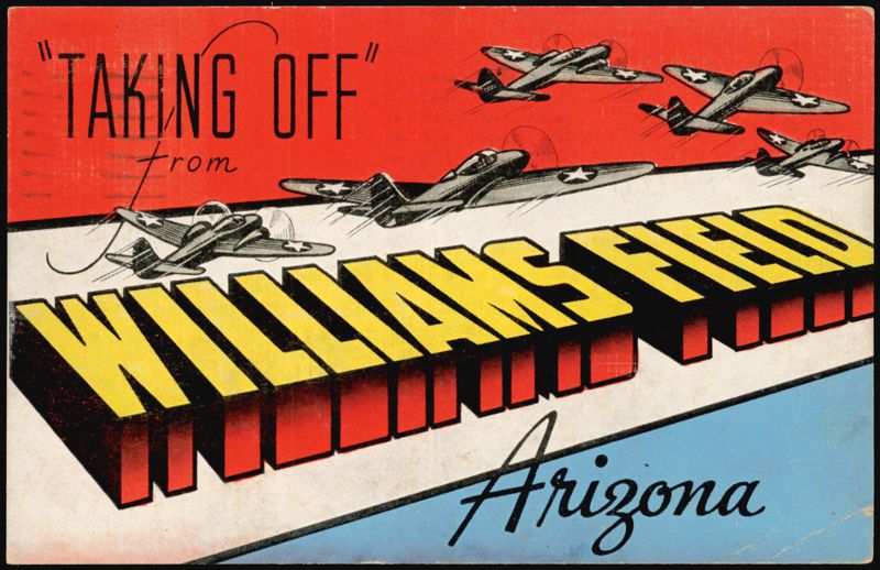 “Taking Off” from Williams Field