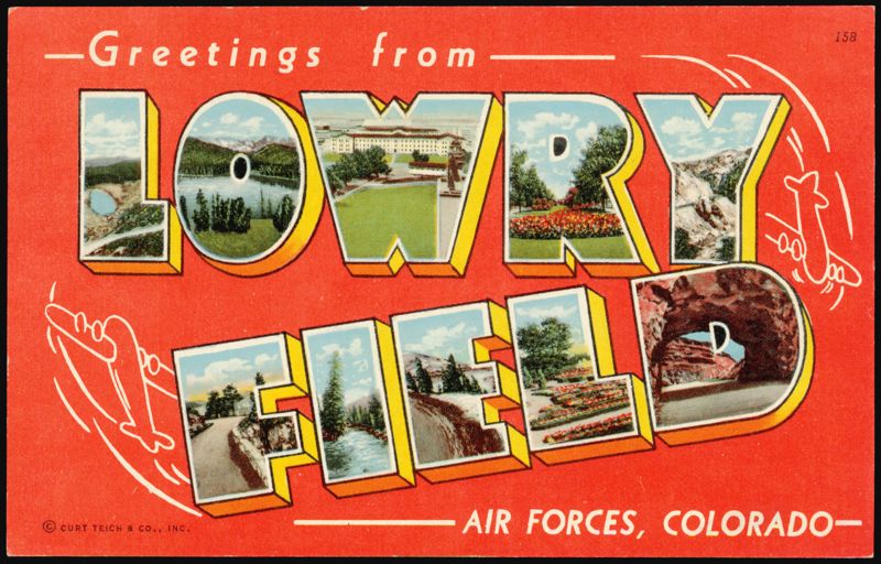 Greetings from Lowry Field Large Letter