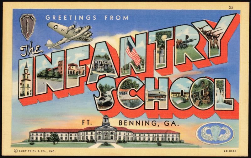 Greetings From The Infantry School, Fort Benning