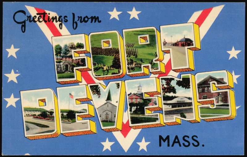 Greetings from Fort Devens Large Letter