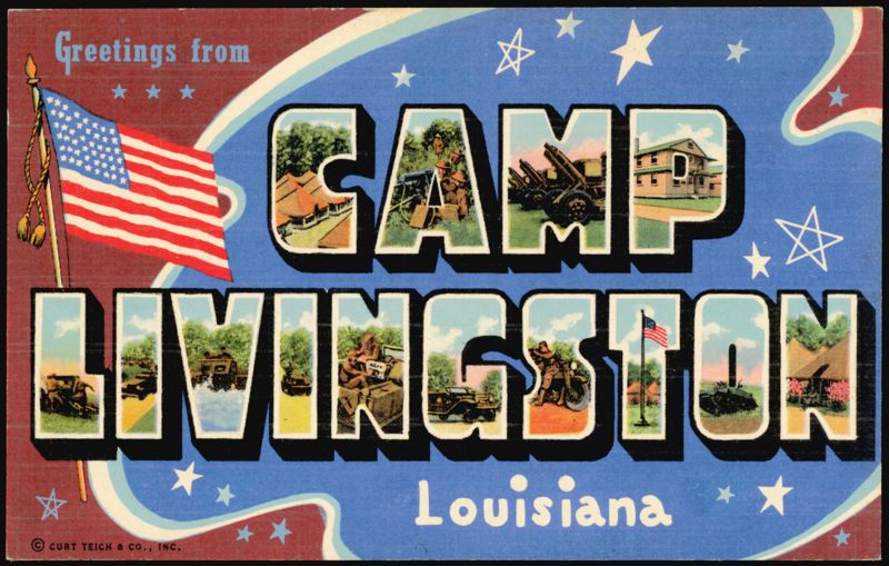 Greetings from Camp Livingston