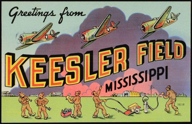 Greetings from Keesler Field
