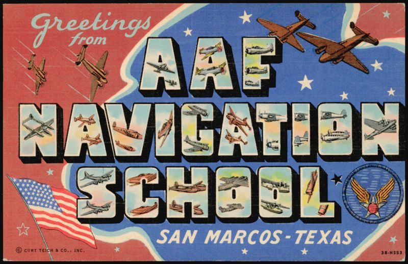 AAF Navigation School Airplanes