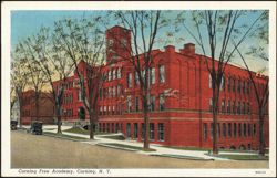Corning Free Academy Postcard
