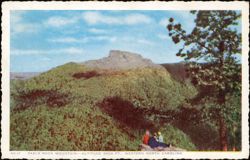 Table Rock Mountain, Western North Carolina Postcard