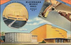 Kleinhans Music Hall Postcard