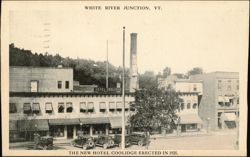 Hotel Coolidge, Erected 1925 Postcard