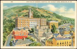 Ohio Valley General Hospital and Nurses' Home Postcard