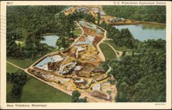 U. S. Waterways Experiment Station Postcard