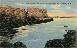 The Ledge, Showing the Old Man of the Ocean Postcard