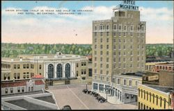 Union Station and Hotel McCartney Postcard